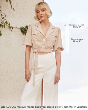 Jillian Top - Beige