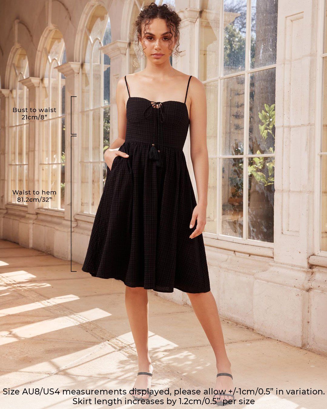 Oasis megan midi dress navy hotsell