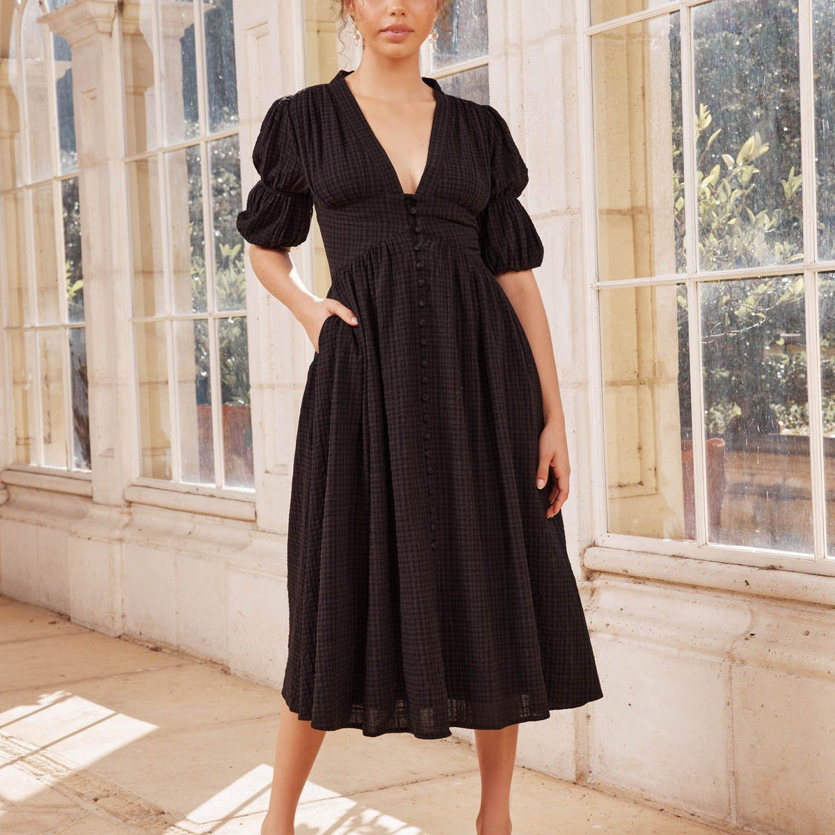Simone Dress - Black
