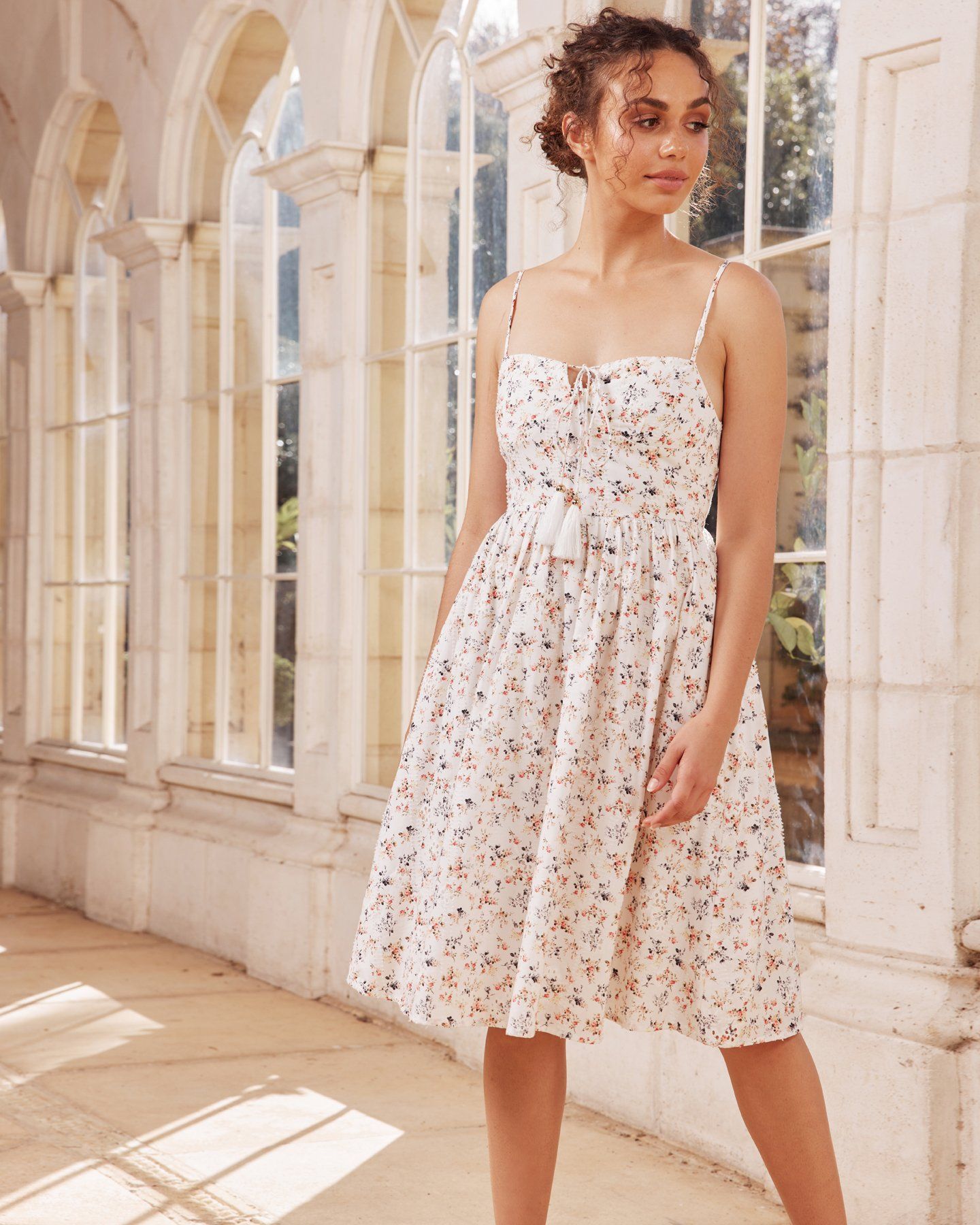 Sylvie midi dress top