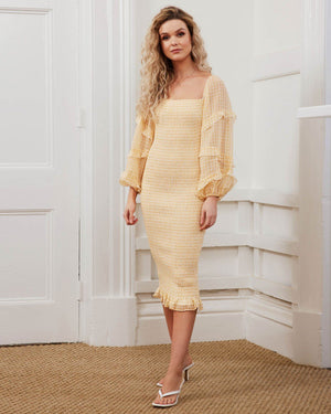 Twosisters The Label Eliyah Dress Yellow