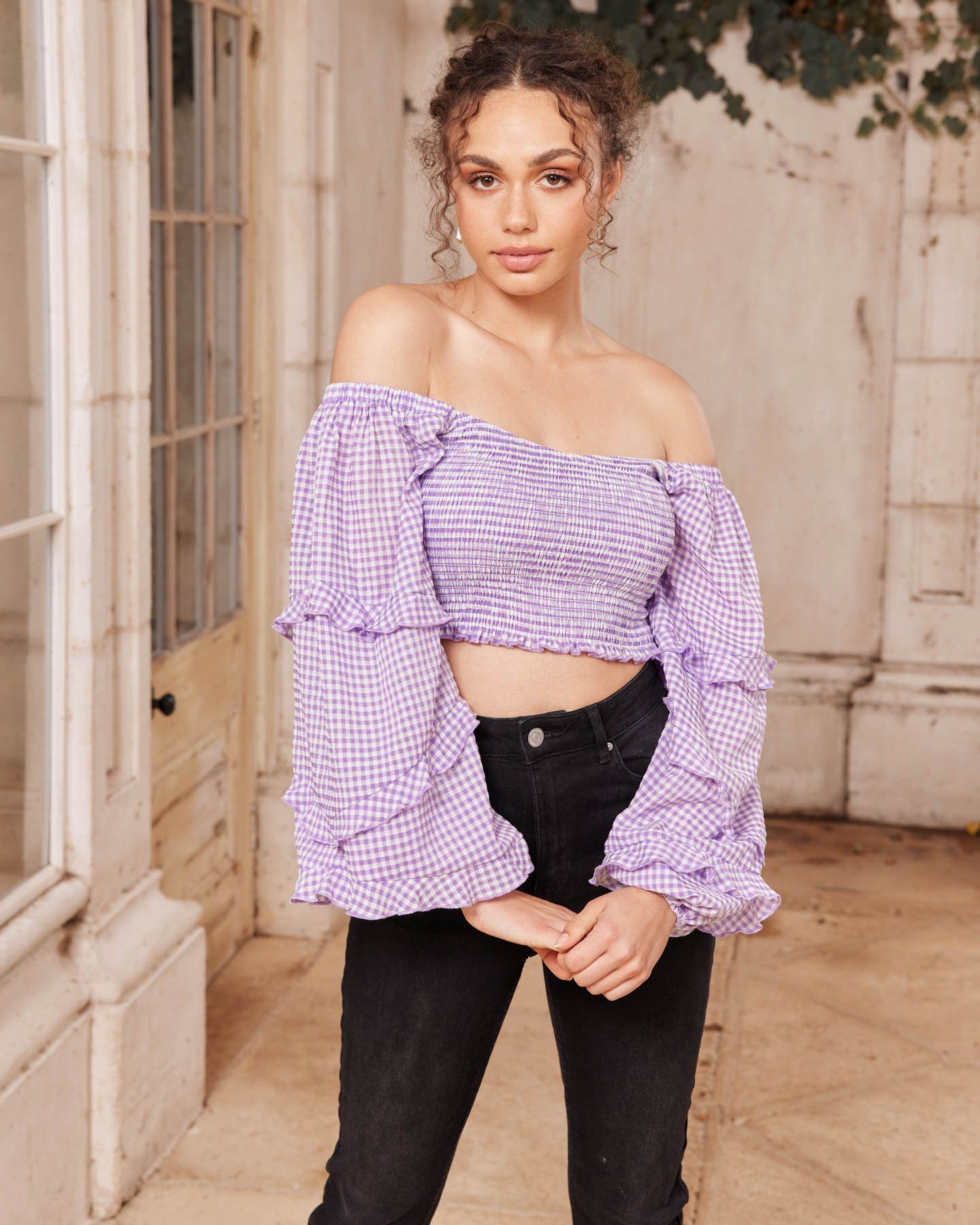 Twosisters The Label Beth Top Lilac