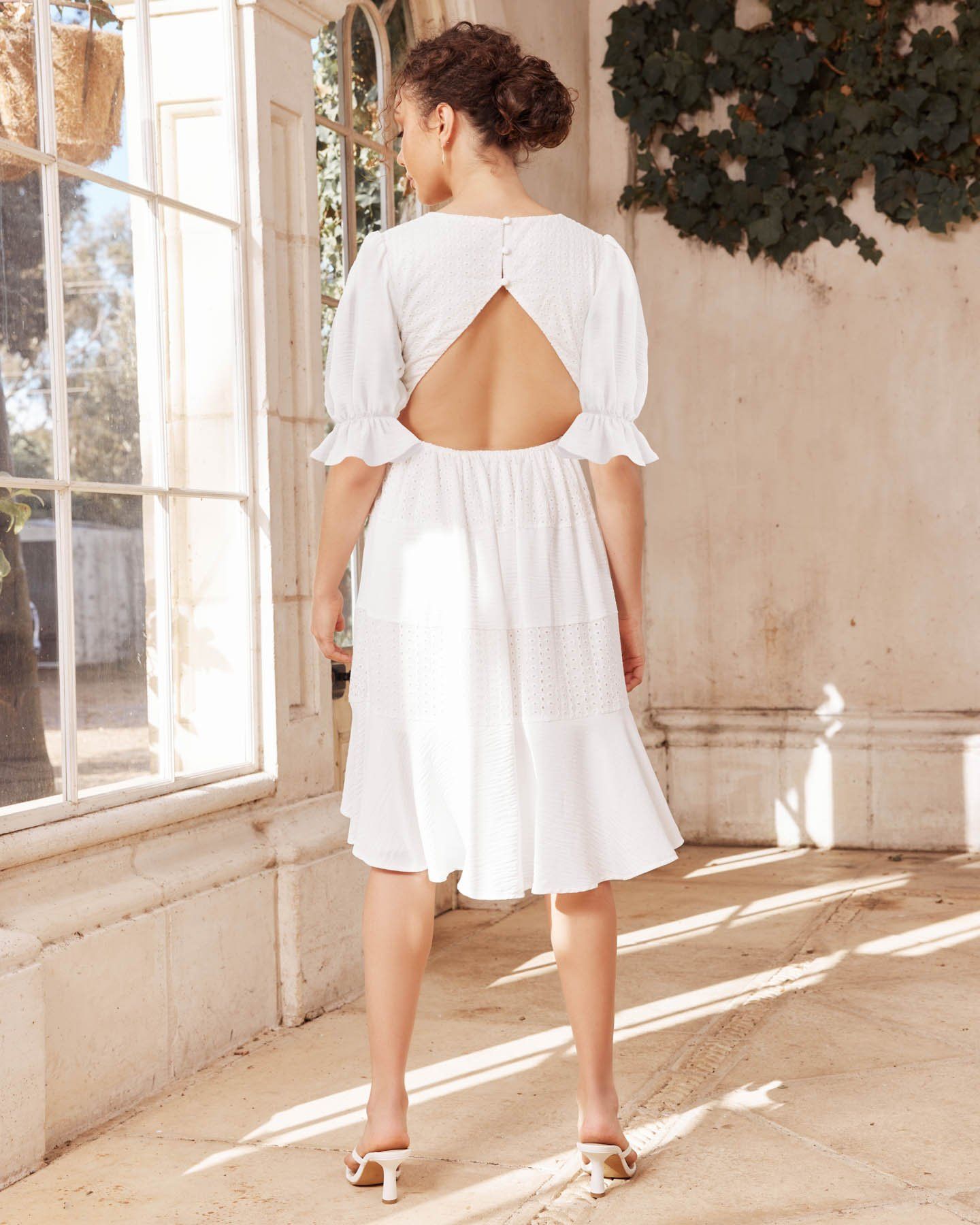 Twosisters The Label Ida Dress White