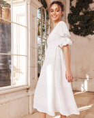 Twosisters The Label Irene Dress White