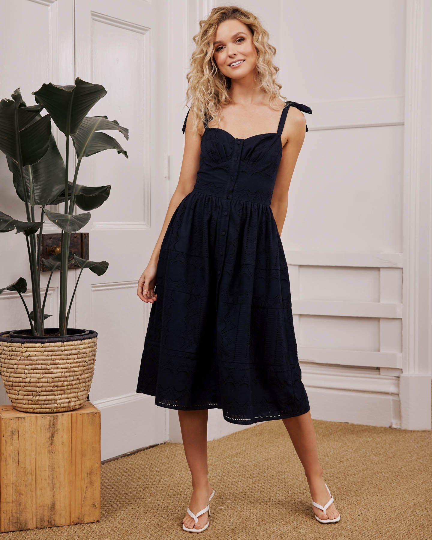 Twosisters The Label Vienna Dress - Navy