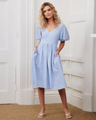 Twosisters The Label Everly Dress Blue