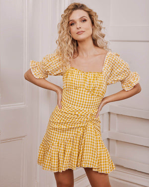 Twosisters The Label Reign Dress - Yellow