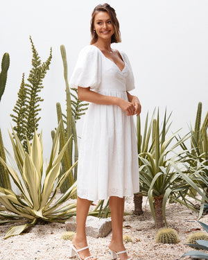 Korie Dress - White