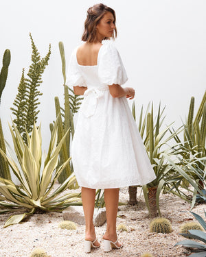 Korie Dress - White