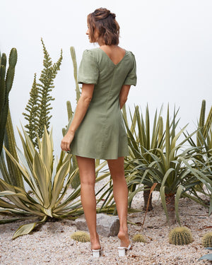 Ria Dress - Green