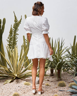 Maxine Dress - White