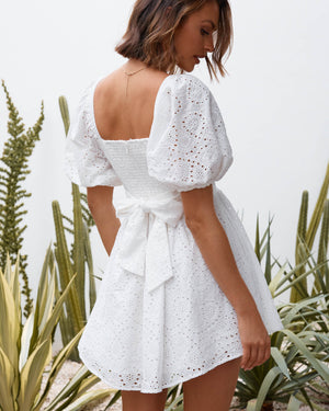 Rowen Dress - White