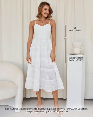 Mila Dress - White