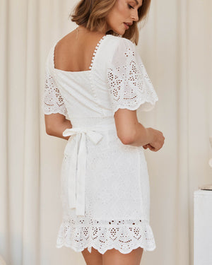 Arcadia Dress - White