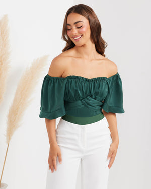Luca Bodysuit-Green