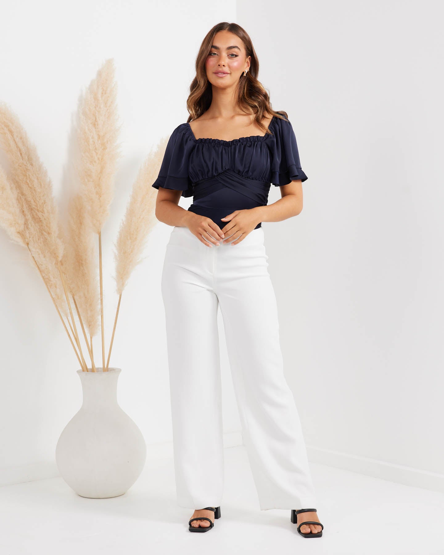 Luca Bodysuit-Navy