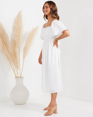 Kay Dress-White