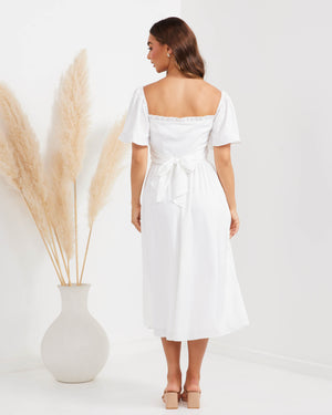 Kay Dress-White