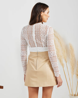 Tulla Bodysuit-White