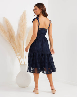 Pamela Dress-Navy