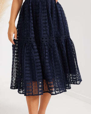 Pamela Dress-Navy