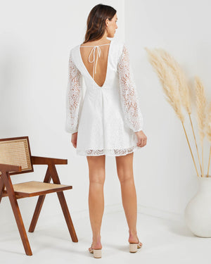 Tumi Dress-White