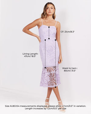 Rhia Dress-Purple