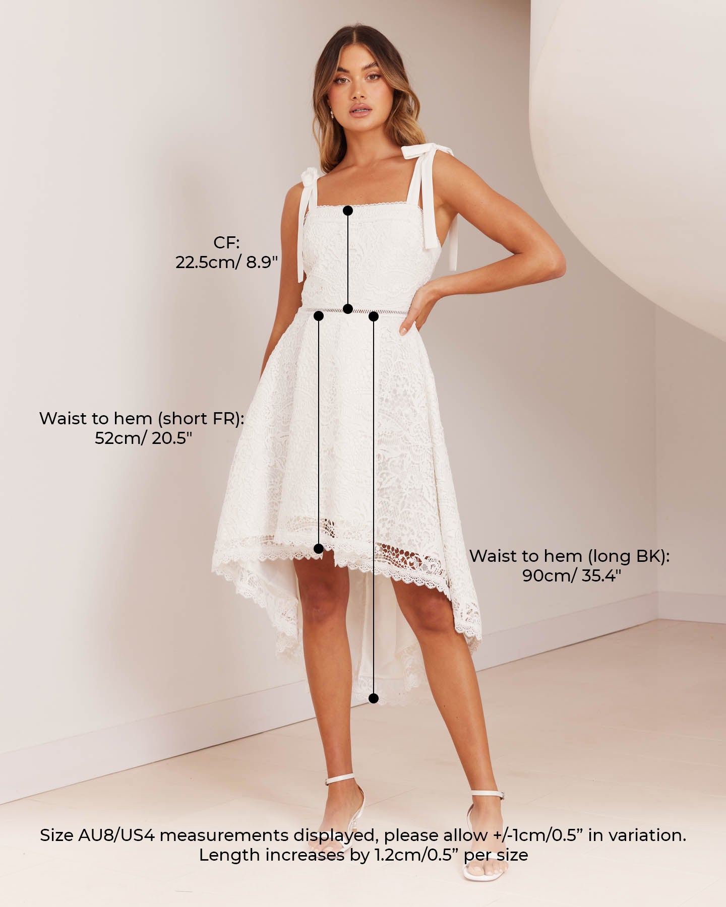Heidi Dress White Twosisters The Label