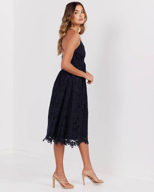 Norah Dress-Navy