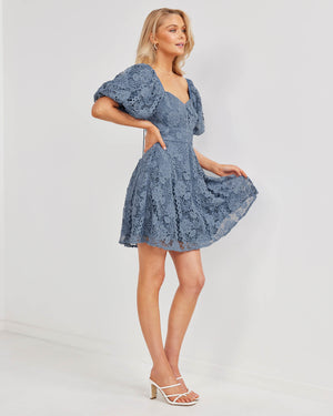 Sloane Dress-Blue