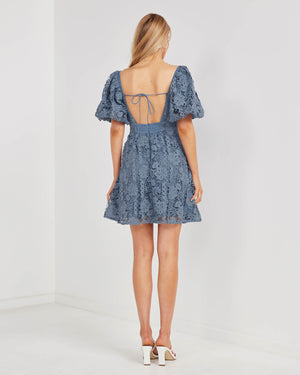 Sloane Dress-Blue