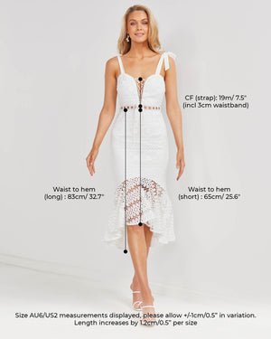Daniela Dress-White