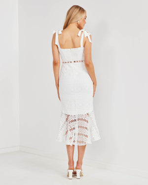 Daniela Dress-White