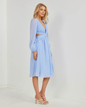 Leilani Dress-Blue