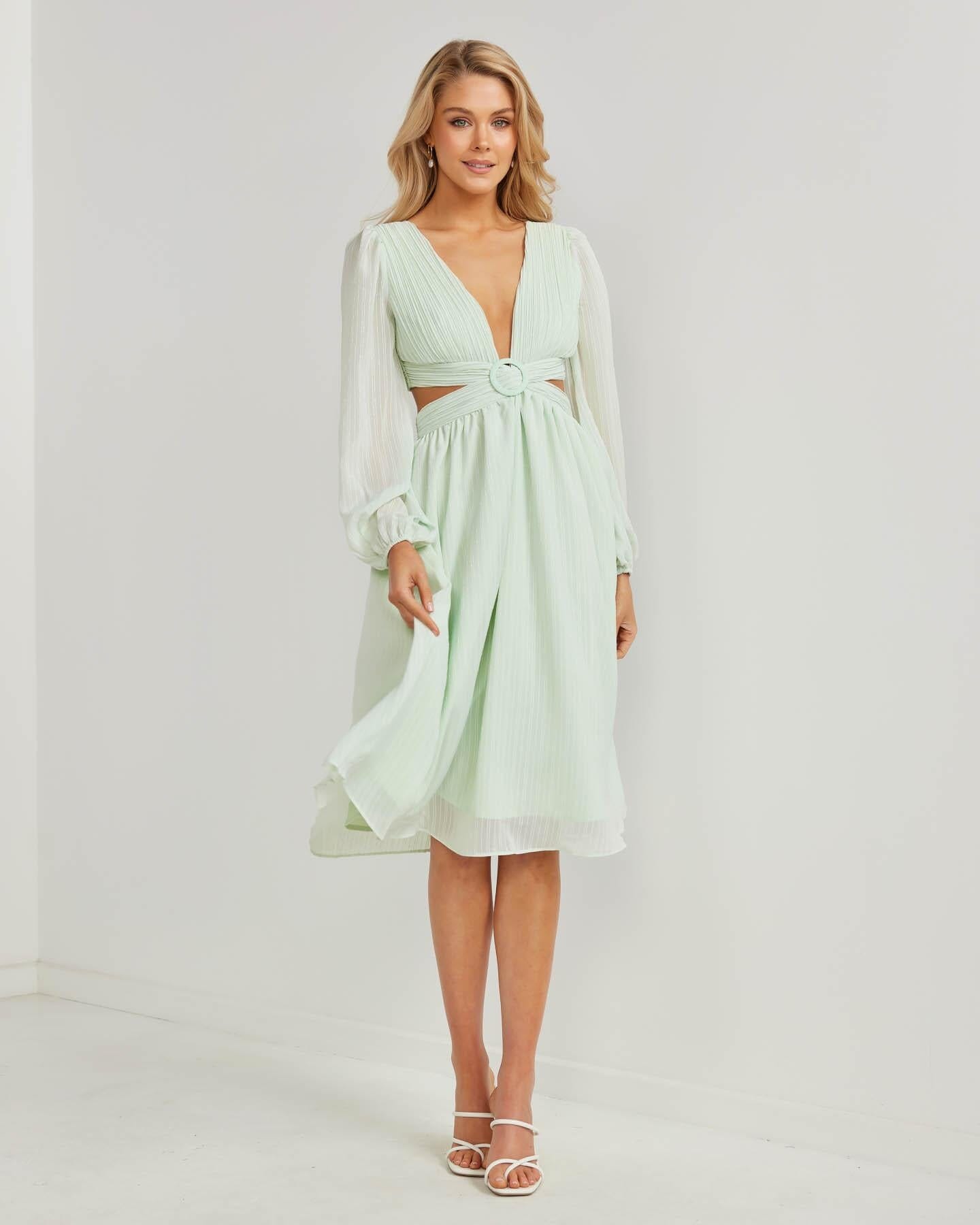 Leilani Dress-Green