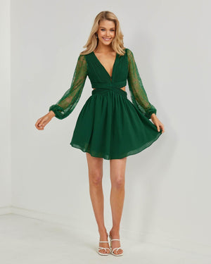 Everleigh Dress-Green