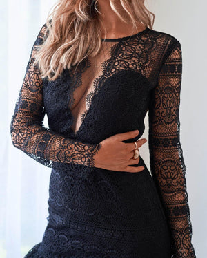 Paget Dress-Black