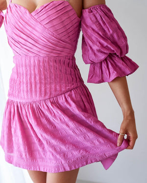 Penny Dress-Fuchsia