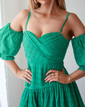 Penny Dress-Green