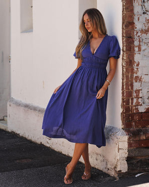 Katana Dress-Blue