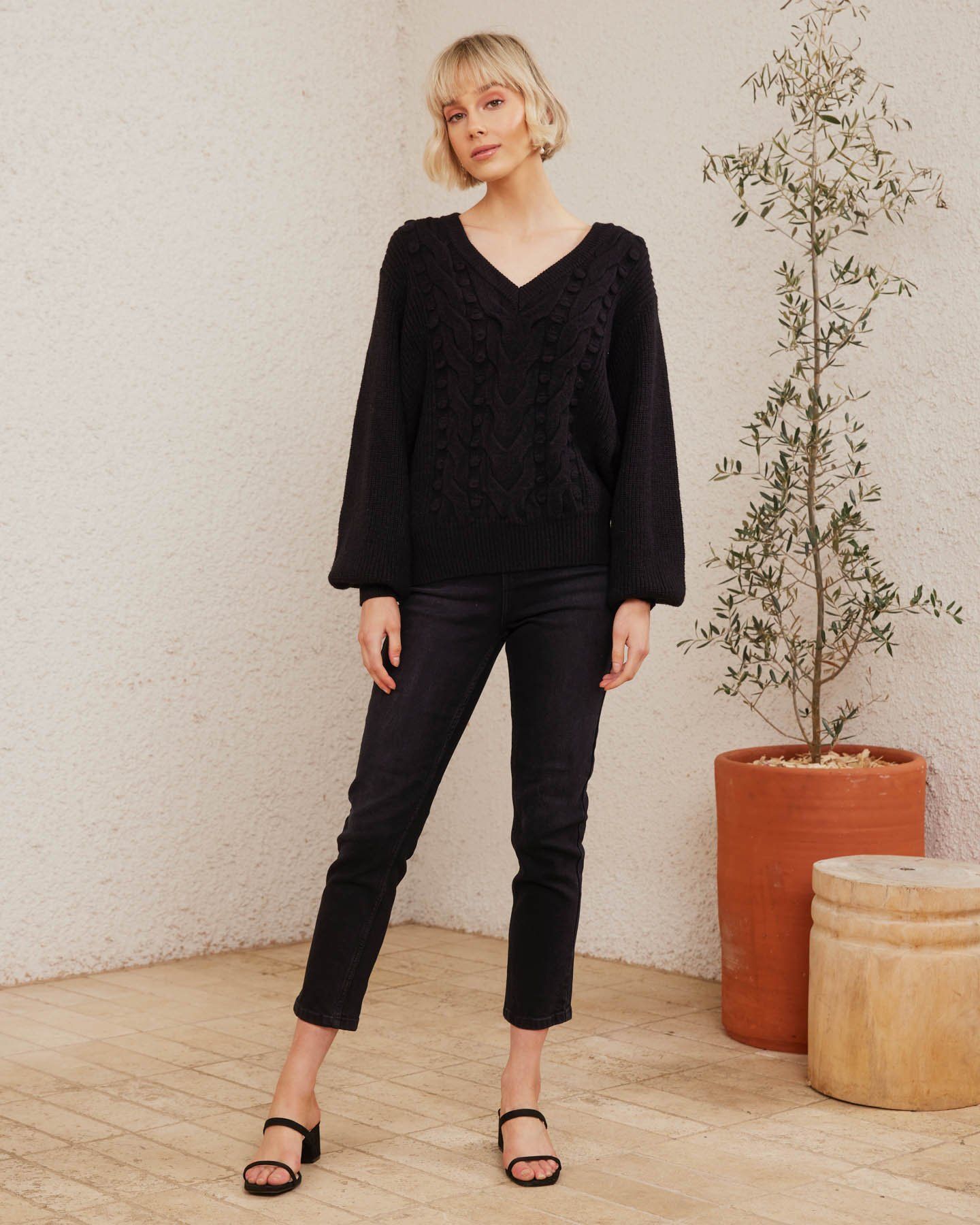Twosisters The Label Hailey Knit Black