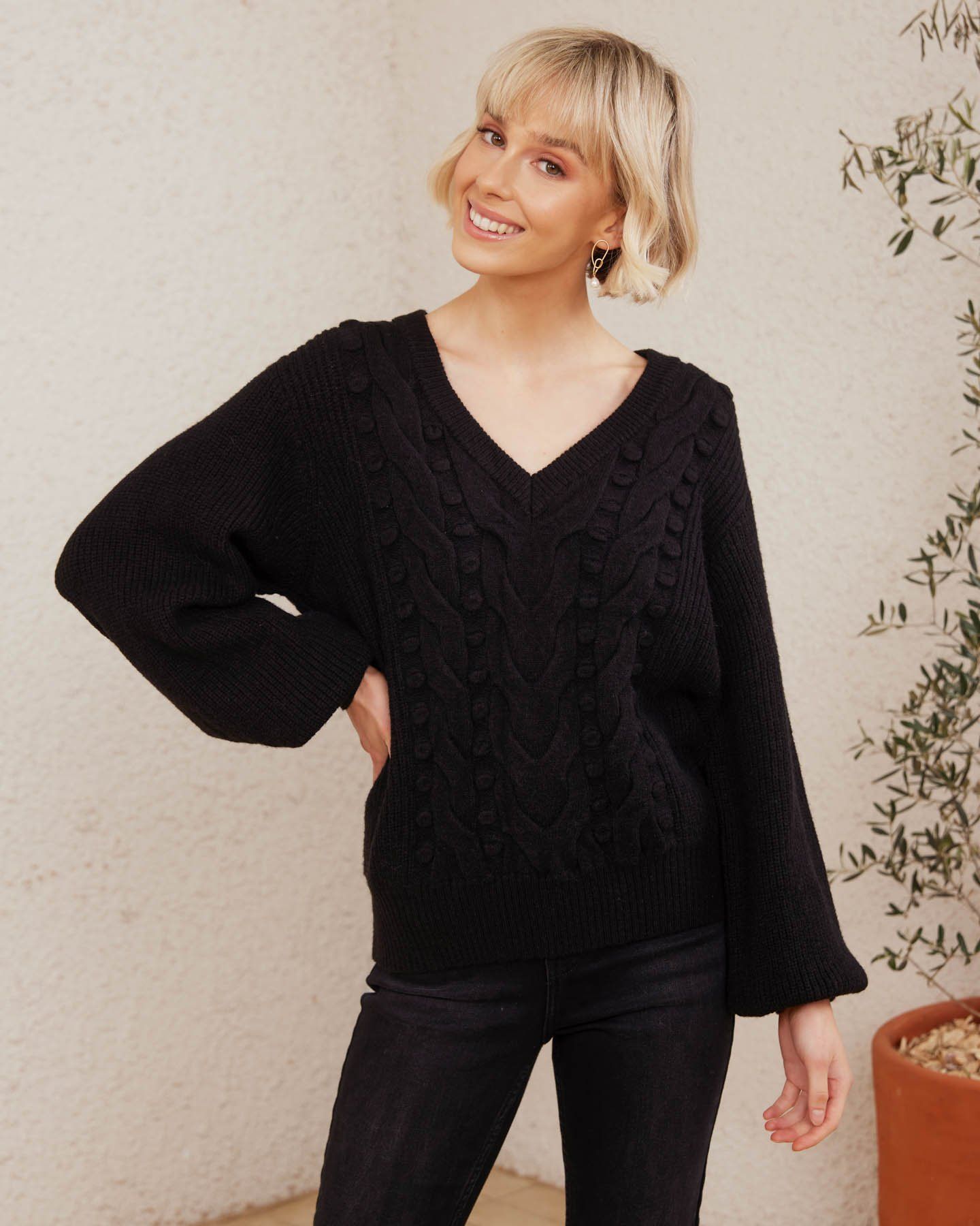 Twosisters The Label Hailey Knit Black