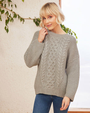 Twosisters The Label Noelle Knit Grey