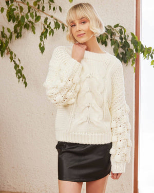 Twosisters The Label Alayna Knit White