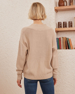 Twosisters The Label Nina Knit Top Beige