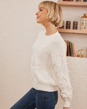 Twosisters The Label Miranda Knit White