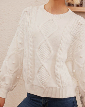 Twosisters The Label Miranda Knit White