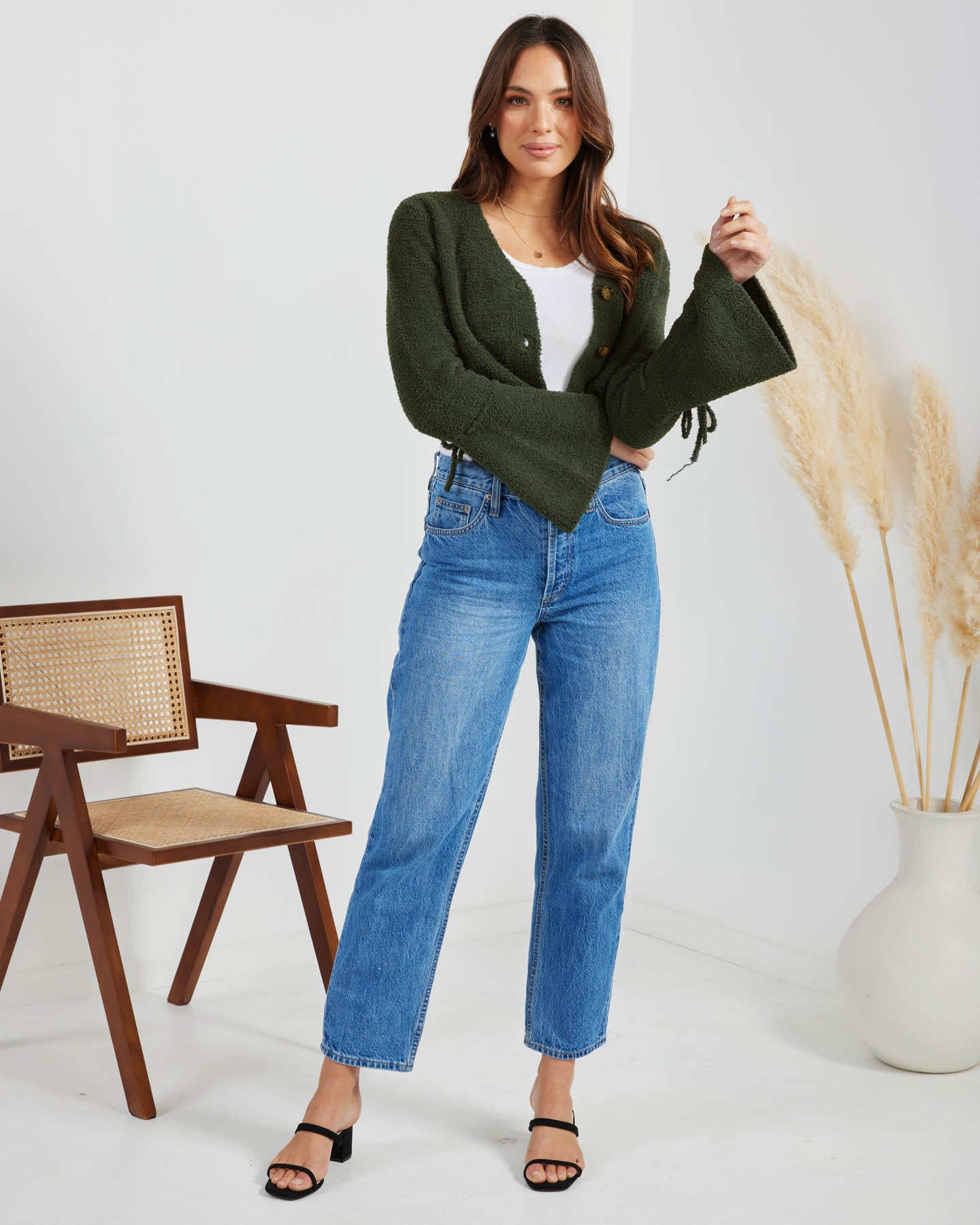 Cindy Cardigan Khaki