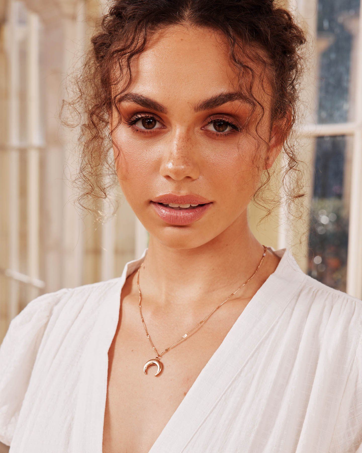 Twosisters The Label Elora Necklace Rose Gold