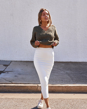 Zahra Knit-Khaki